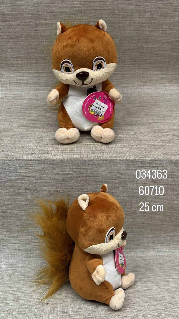 ARDILLA ISAIAS 25 cm