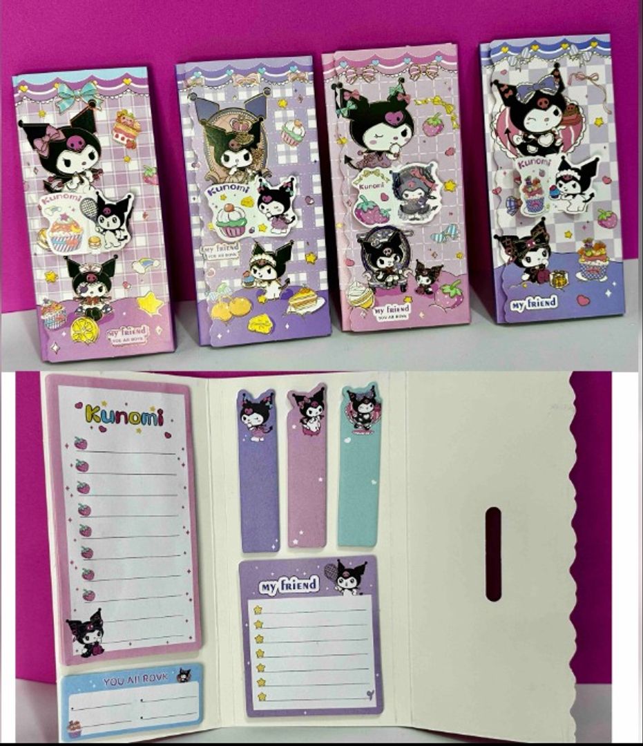 NOTAS ADHESIVAS TIPO LIBRO 