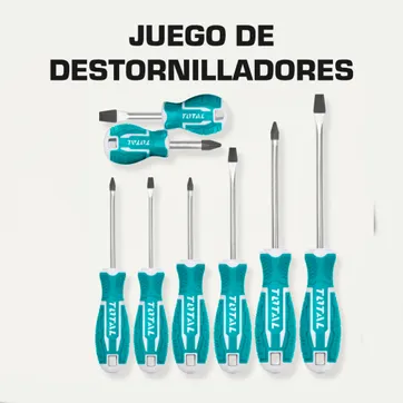 Imagen del producto DESTORNILLADOR X 8 PIEZAS