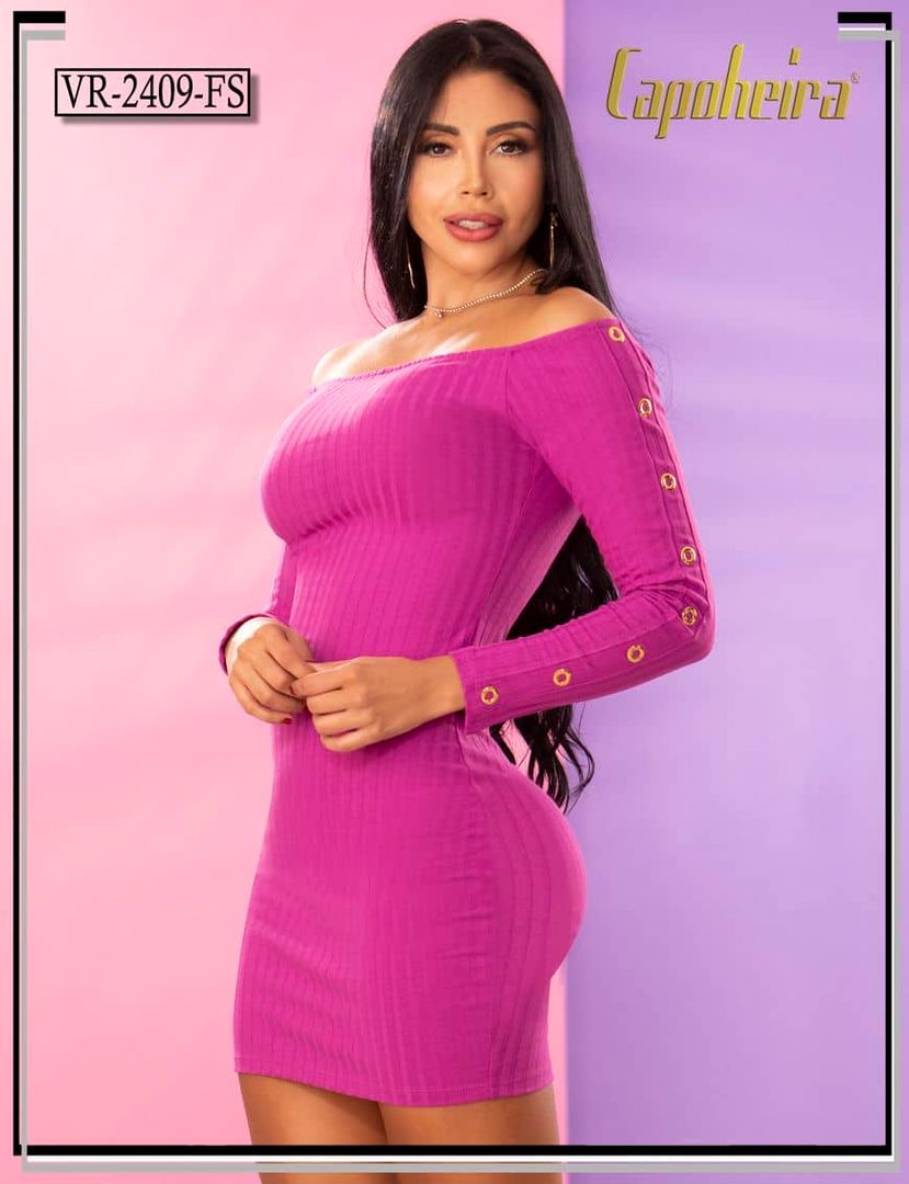 Vestido Falda Recogida - VR2409