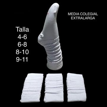 Imagen del producto MEDIA COLEGIAL EXTRAGRANDE 