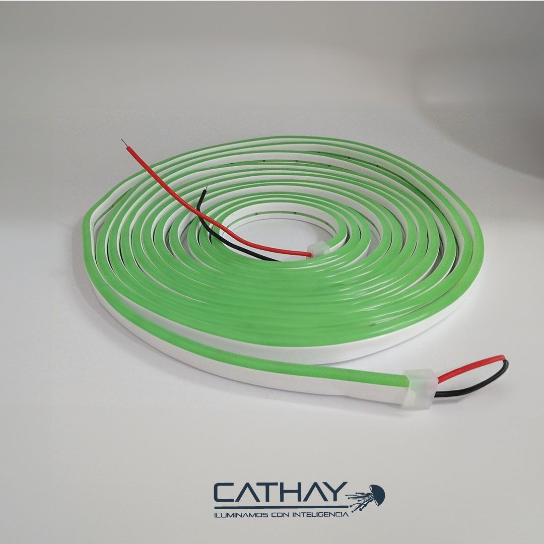 NEON ROLLO 5 MTS/ 1 CARA/ CON ADAPTADOR 