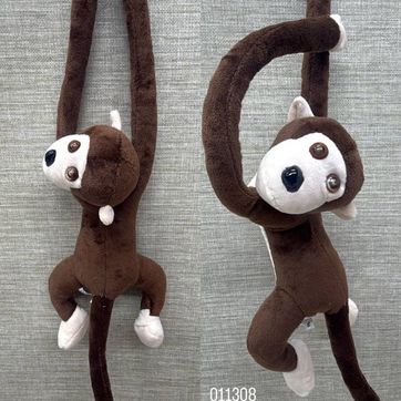Imagen del producto MONO MARRON COLGANTE 42 CM