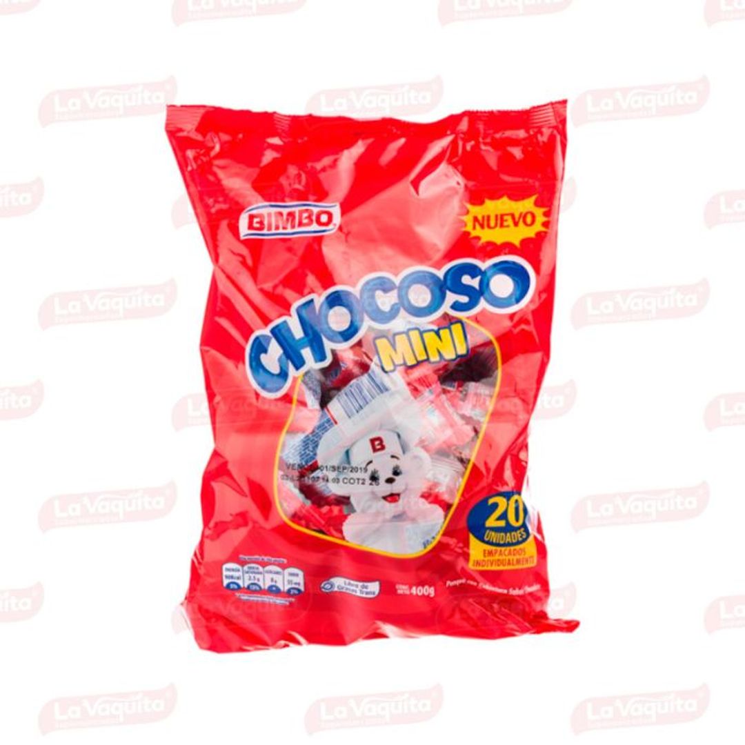 CHOCOSO MINI BIMBO*20