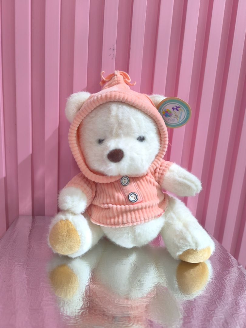 OSO ROSA CON SWETER ROSA