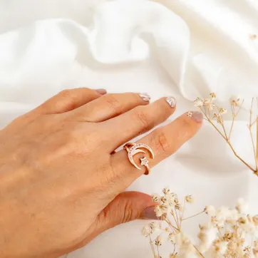 Anillo luna - imagen 1
