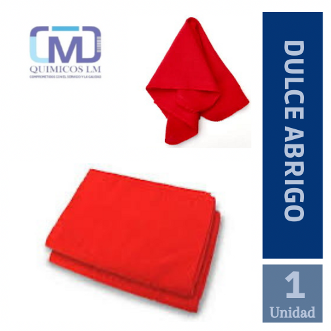 LIMPIÓN DULCE ABRIGO ROJO
