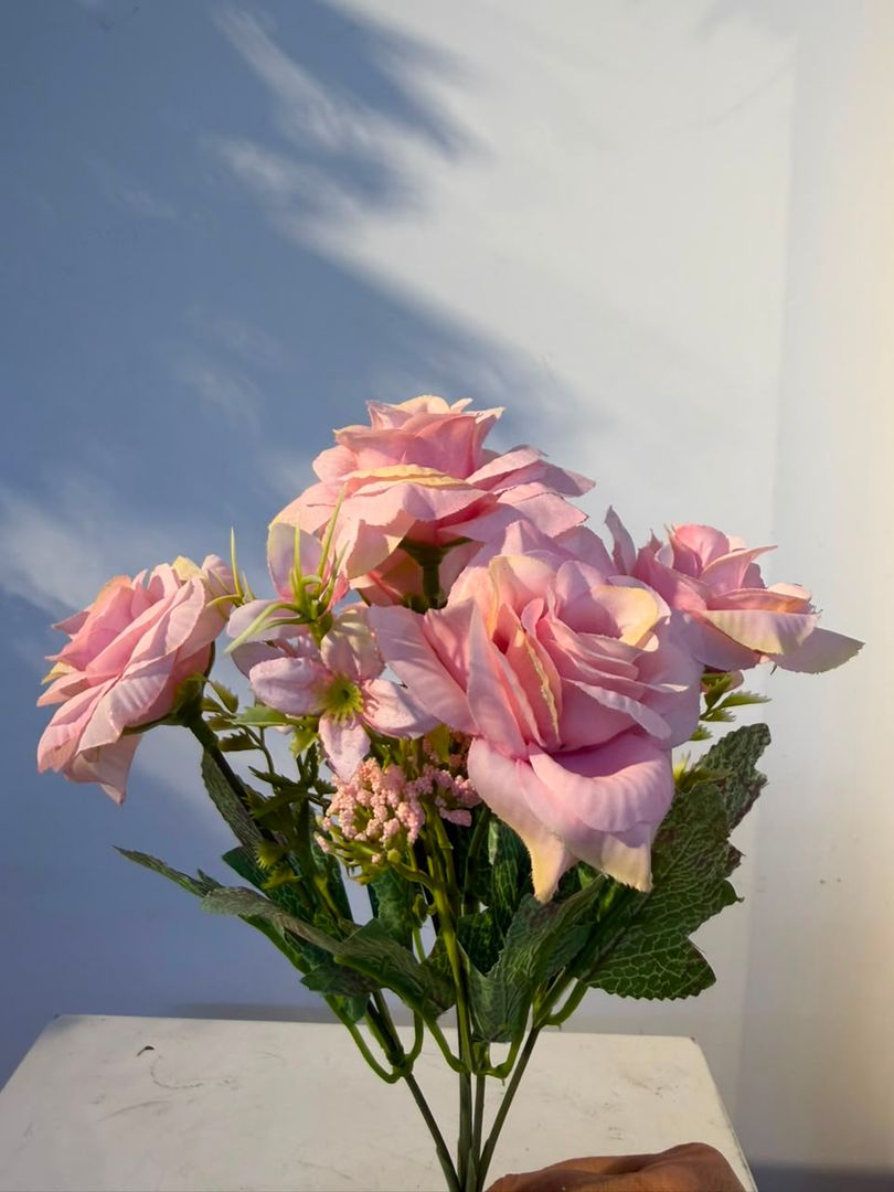 MINI ROSA ROSADA PASTEL