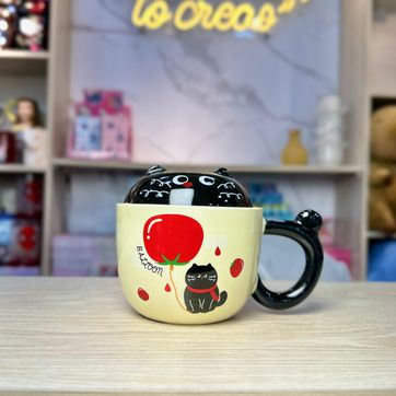MUG GATO MANZANA - imagen 1