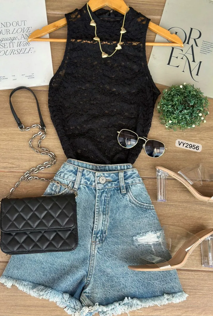 BLUSA LARGA CIZA BLONDA VY2956