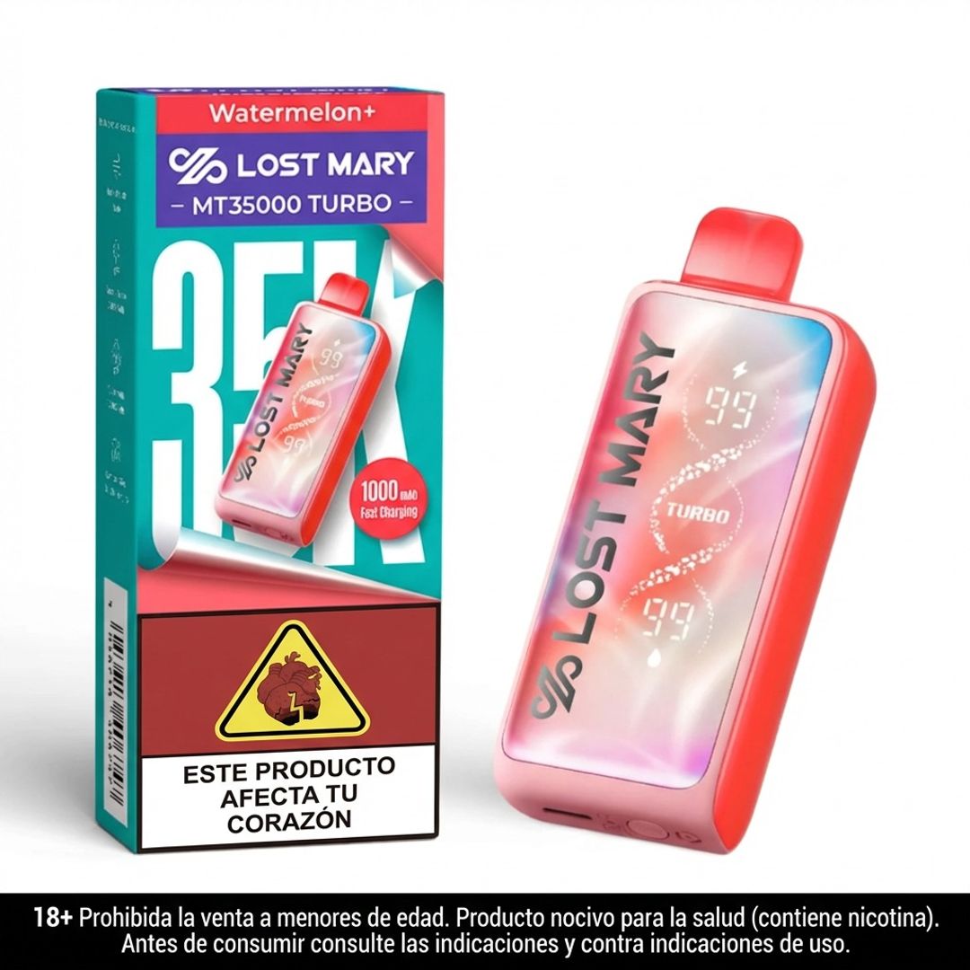 Lost Mary Watermelon 35.000 Puffs Mt Turbo