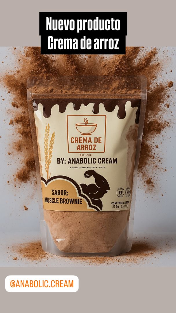 Anabolic cream cremas de arroz saborizadas