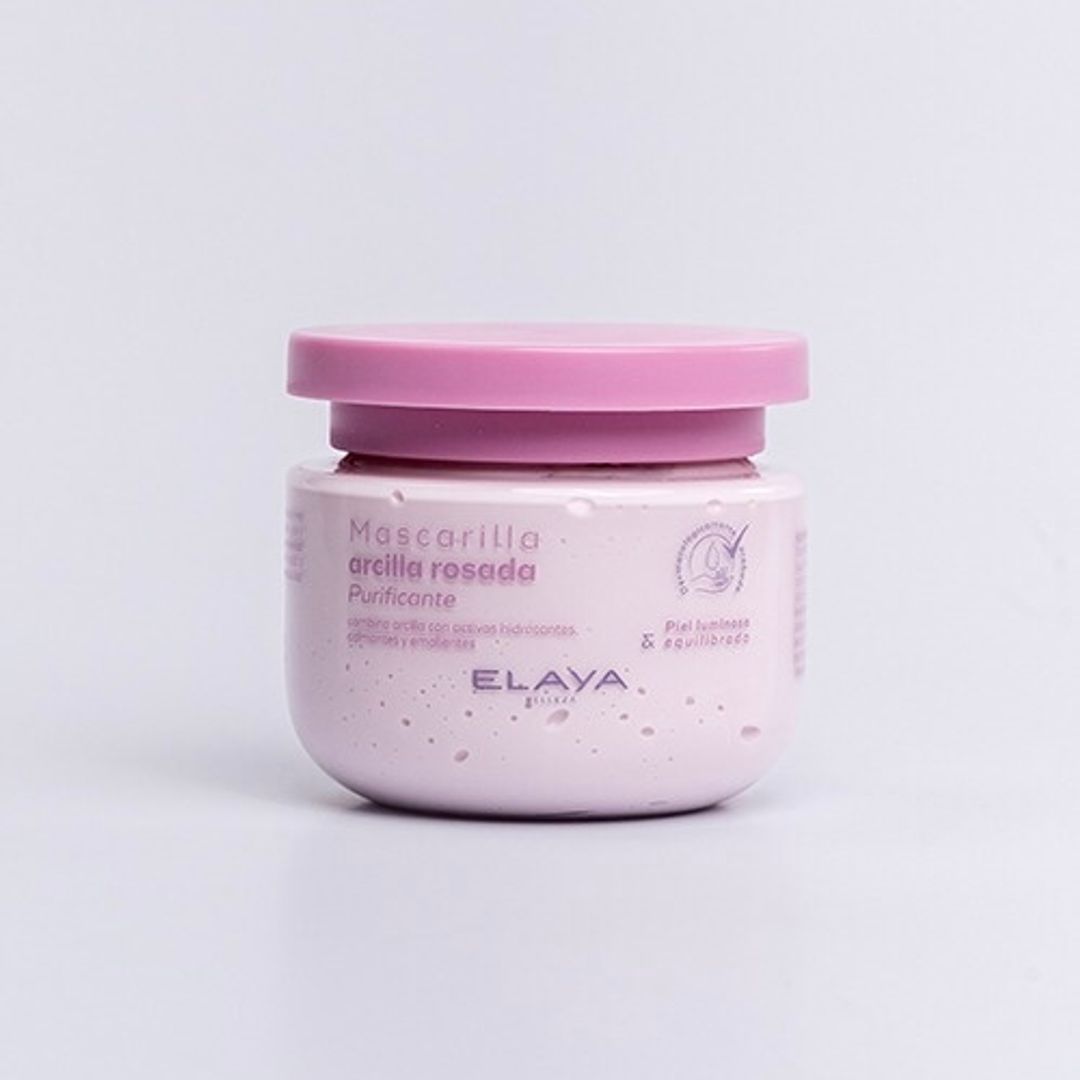 MASCARILLA DE ARCILLA ROSADA PURIFICANTE ELAYA