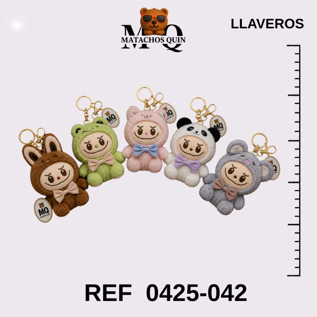 LLAVEROS DE LA LABUBU DISFRAZADA