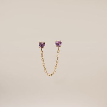 Imagen del producto CONECTOR CORAZON AMATISTA