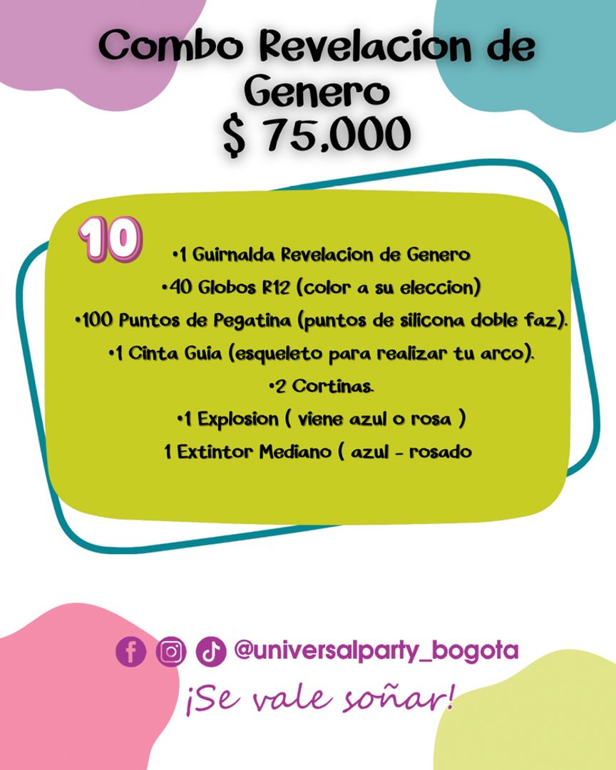 COMBO REVELACIÓN # 10