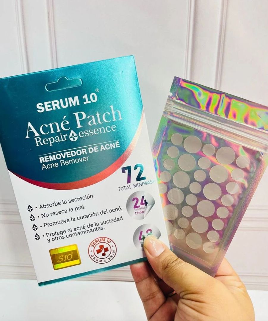 Parches antiacné con Ácido Salicilico Serum 10