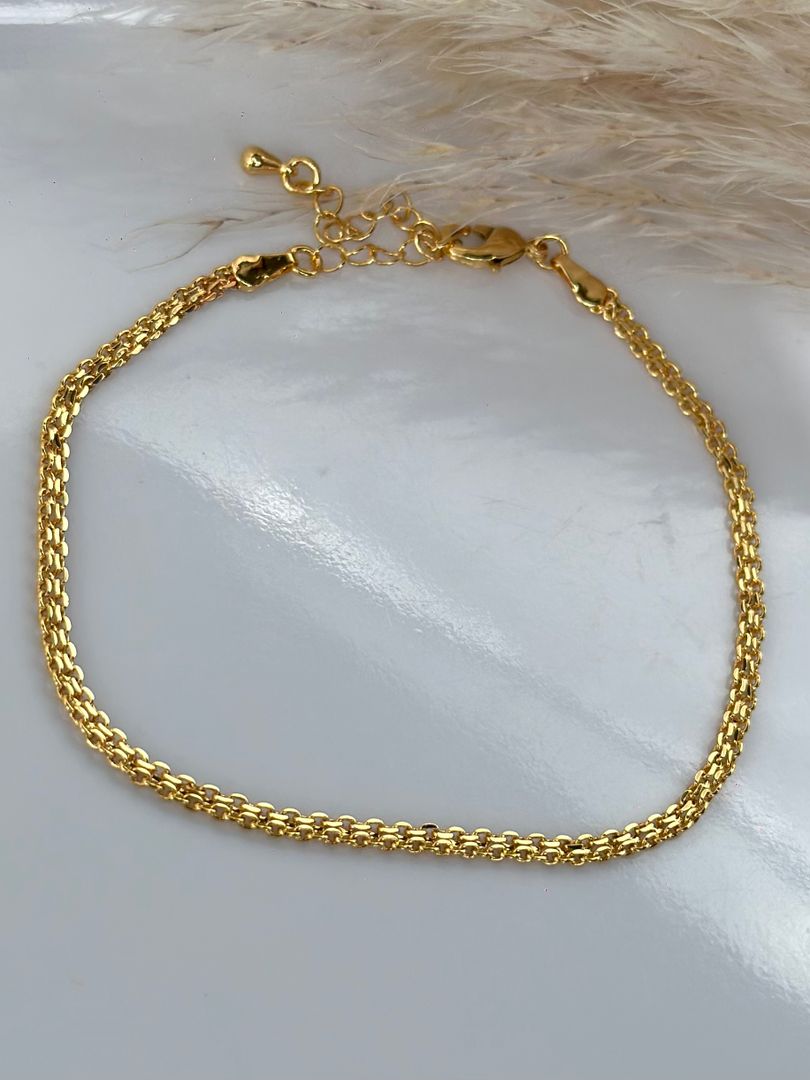 Tobillera tejido chino 