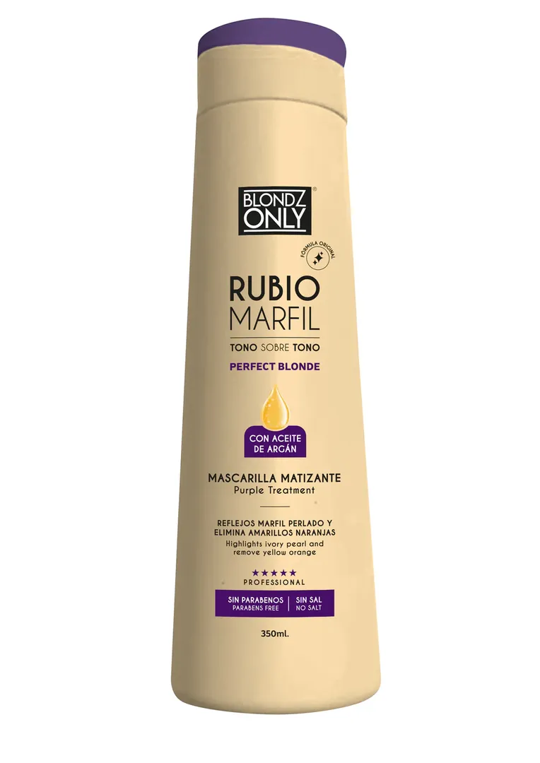 ACONDICIONADOR MATIZANTE RUBIO MARFIL 350ML BLONDZ ONLY 