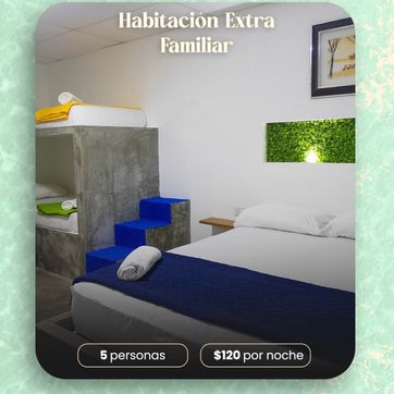 Imagen del producto Habitación extra familiar 4-5 personas 