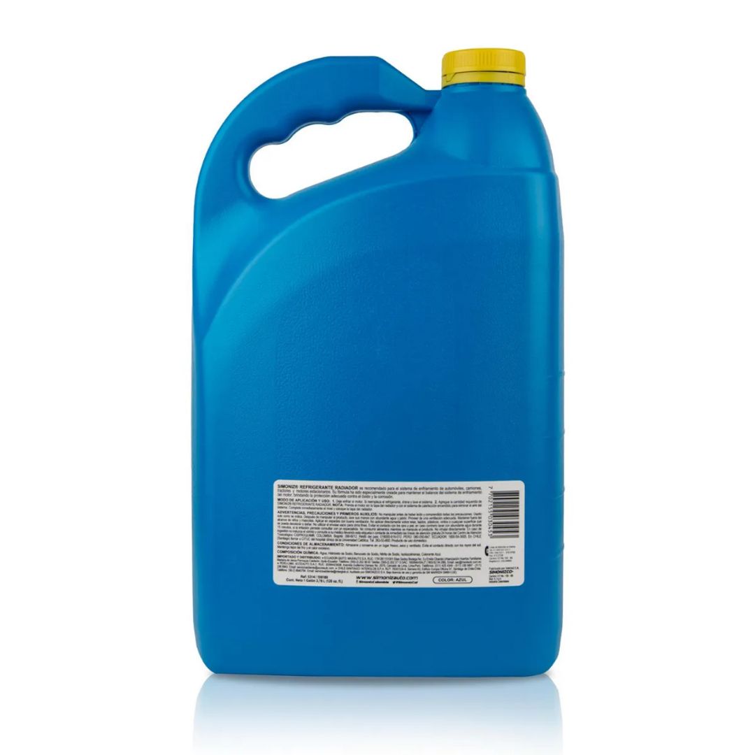 Refrigerante azul Simoniz 1 Galón 