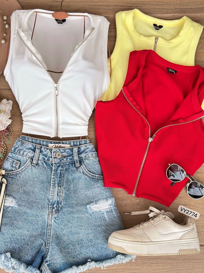 BLUSA CIERRE RIB  VY2774