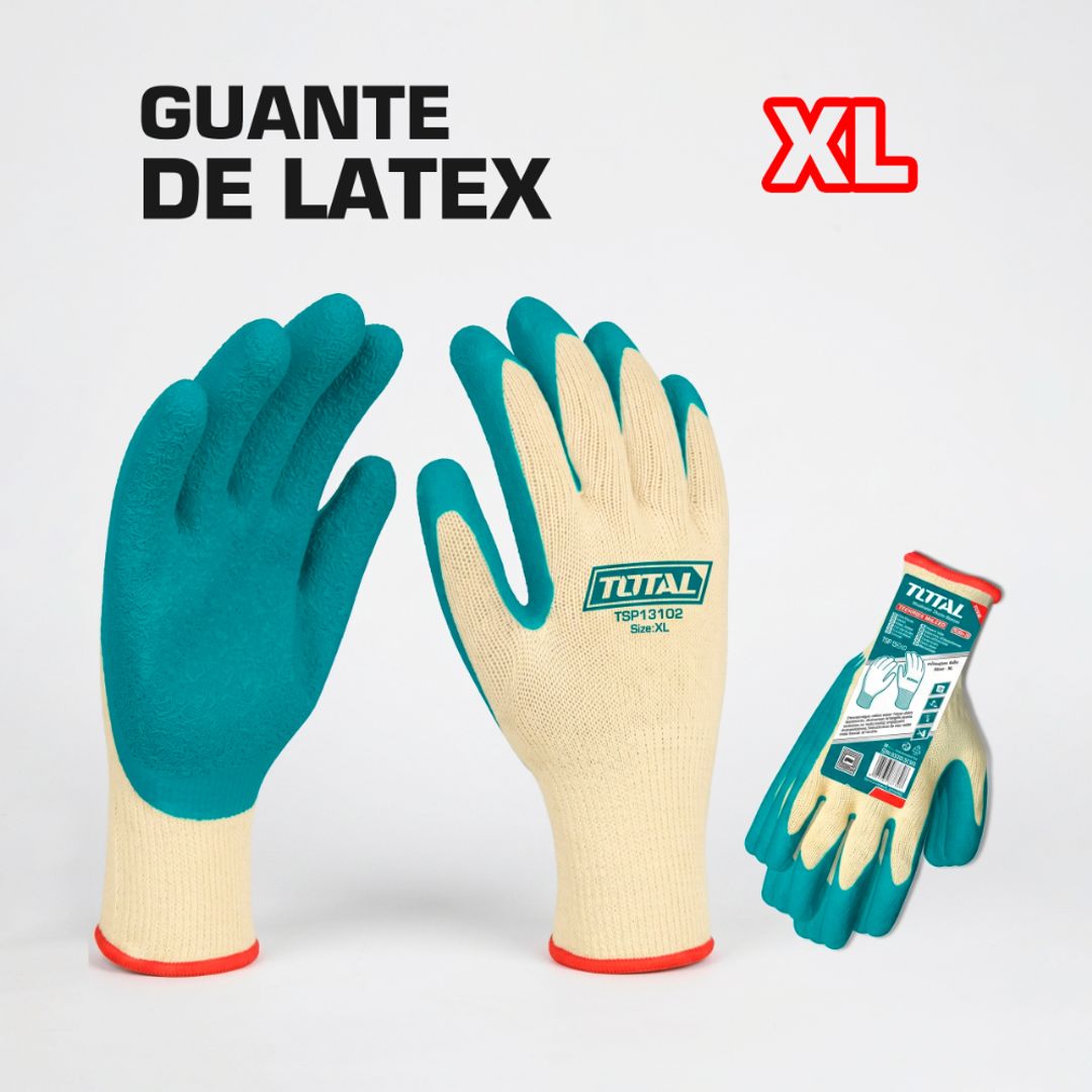 GUANTES DE LATEX CALIBRE 10 
