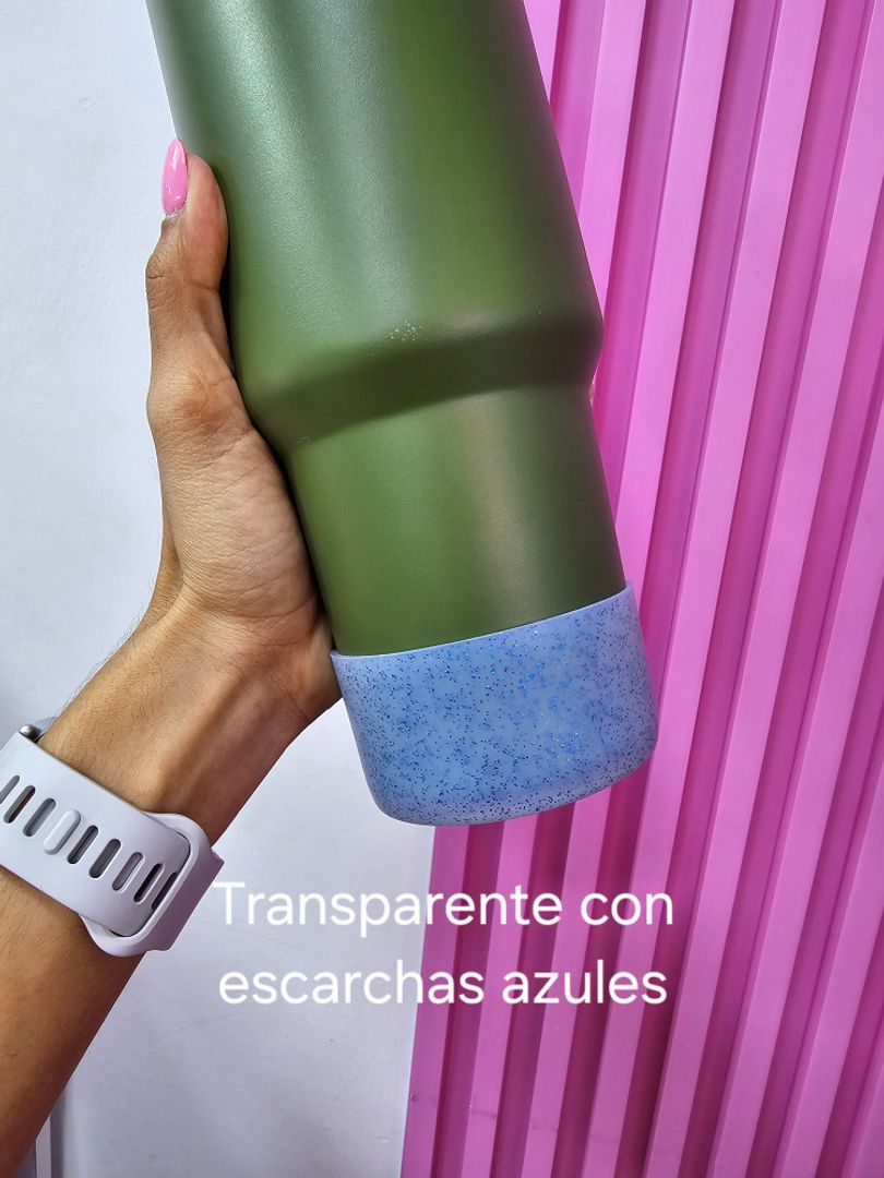 PORTAVASO CON ESCARCHA