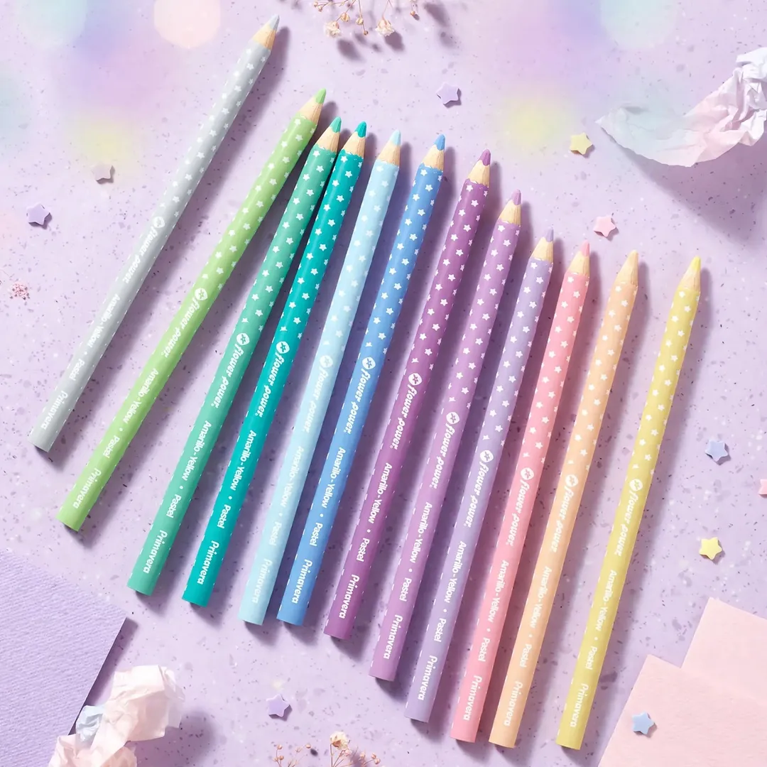 COLORES PASTELES PRIMAVERA X12