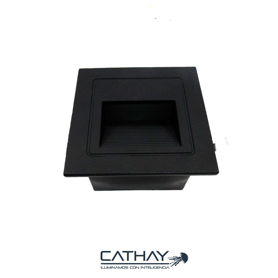 APLIQUE LED TIPO CARTAGENERA NEGRO 