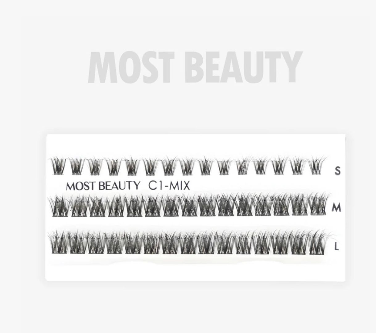 PESTAÑAS MOST BEAUTY CLUSTER