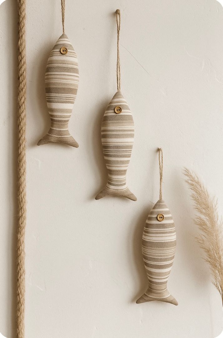 Peces Tela Decorativos 3U