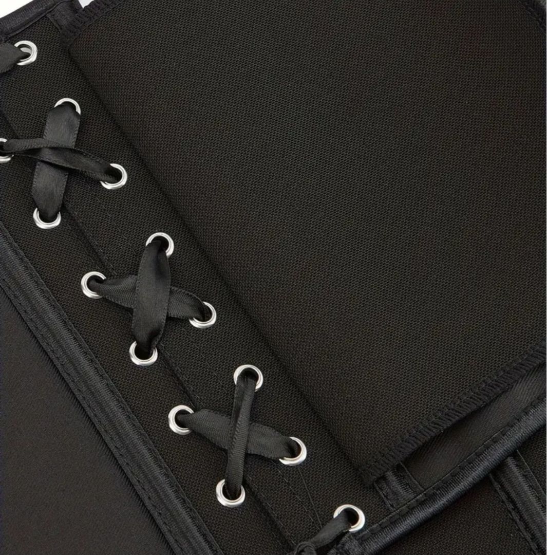 CORSET CORAZON NEGRO