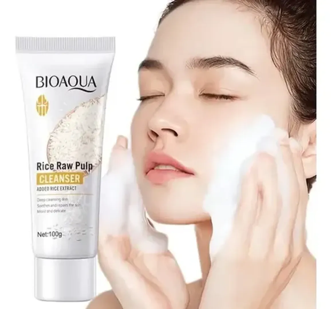 LIMPIADOR FACIAL PULPA DE ARROZ
