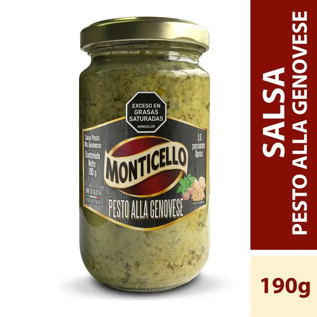 SALSA PESTO MONTICELLO*190G