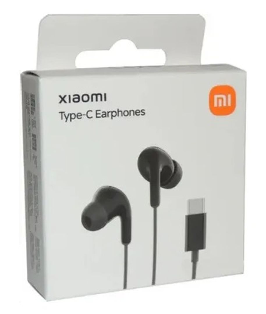 Audífonos Xiaomi Earphones Negro Tipo C ORIGINALES