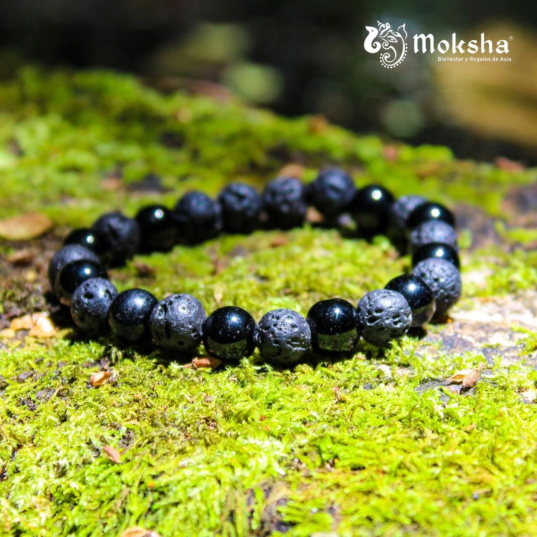 Pulsera Piedra Volcanica
