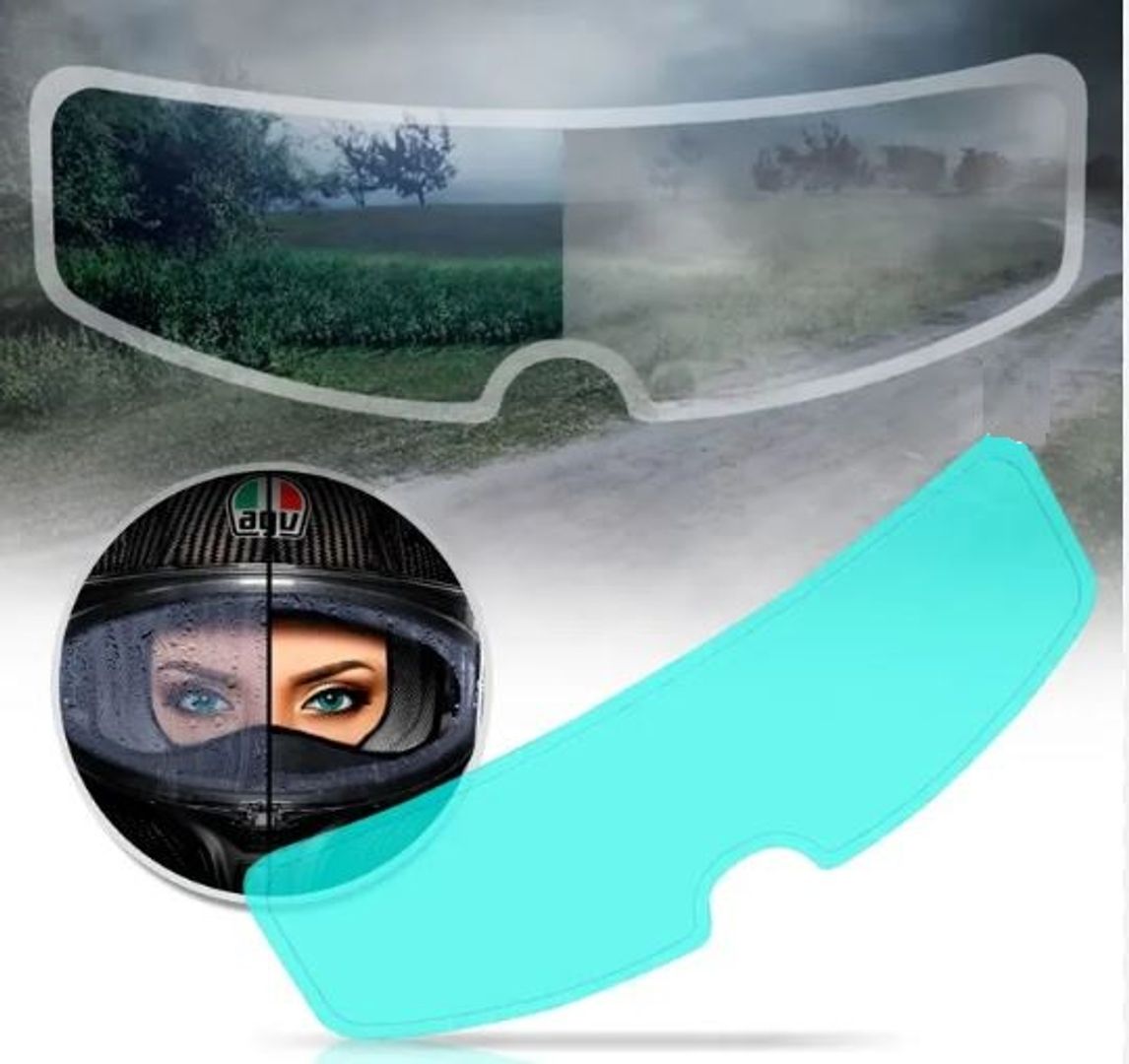 Protector Visera Casco Moto Antiempañante