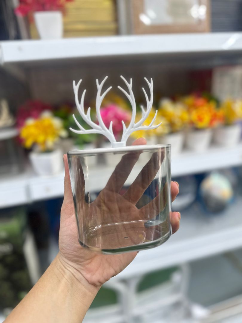 Recipiente decorativo reno 
