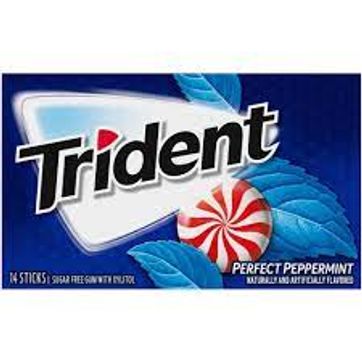 Trident Estuche 14 chicles sugar free - imagen 1