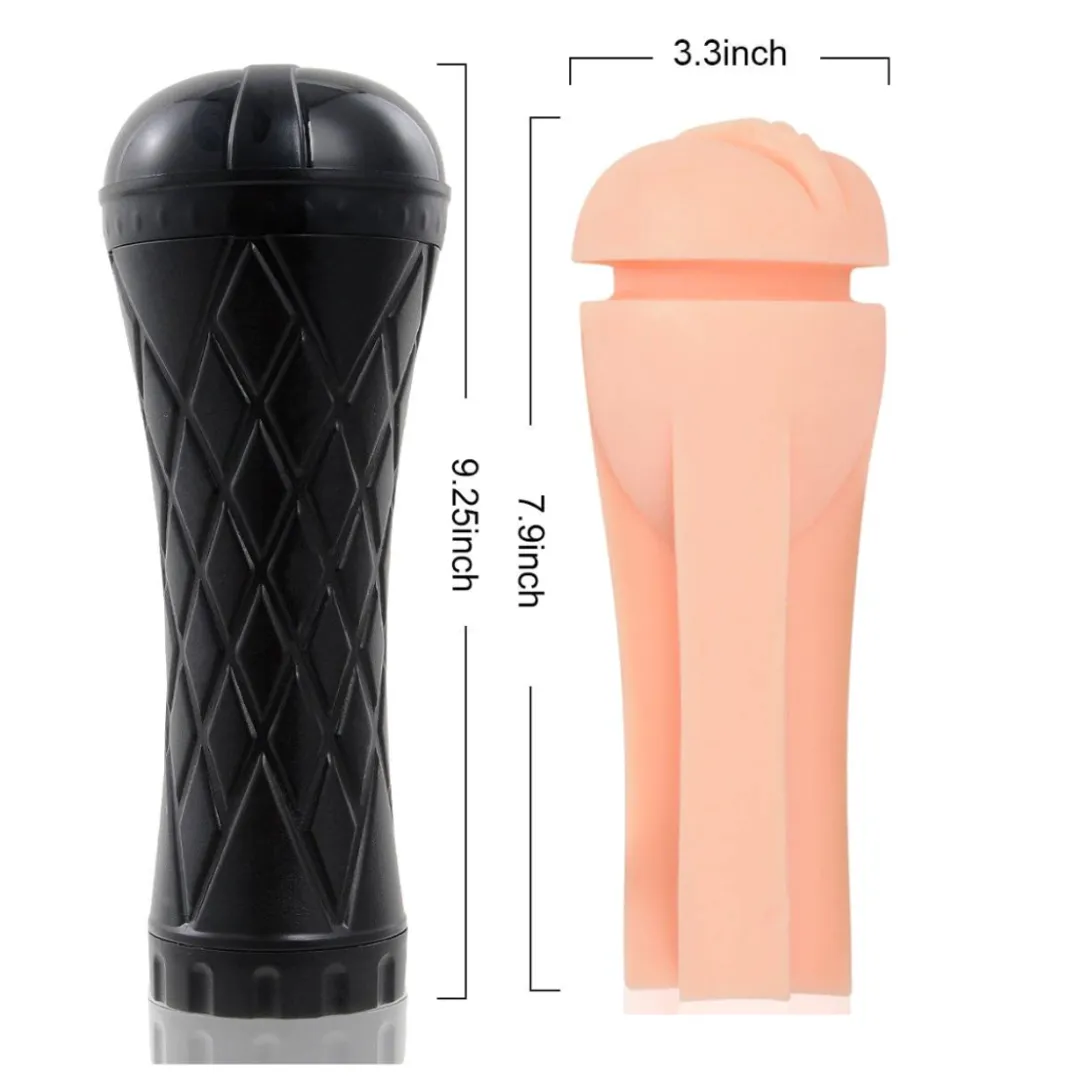 VAGINA LINTERNA VIBRACION