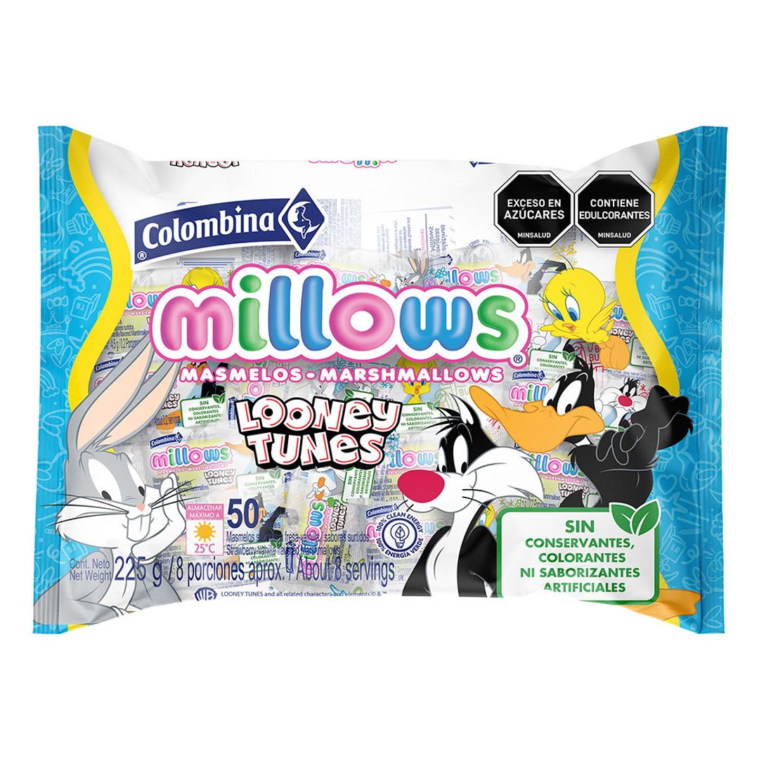 MASMELLOS LOONEY TUNES MILLOWS*225G