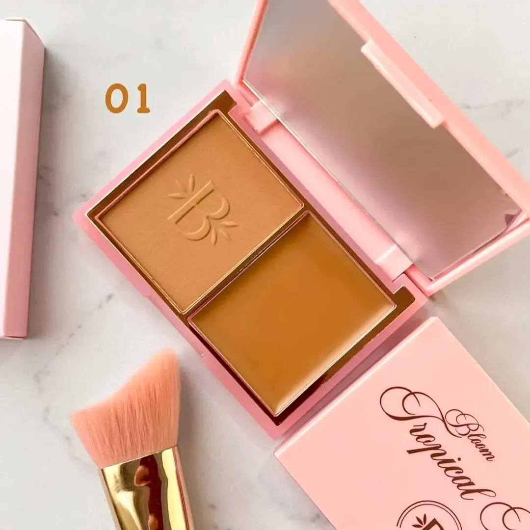 BRONZER BLOOM TROPICAL MATTE 2 EN 1 BLOOMSHELL