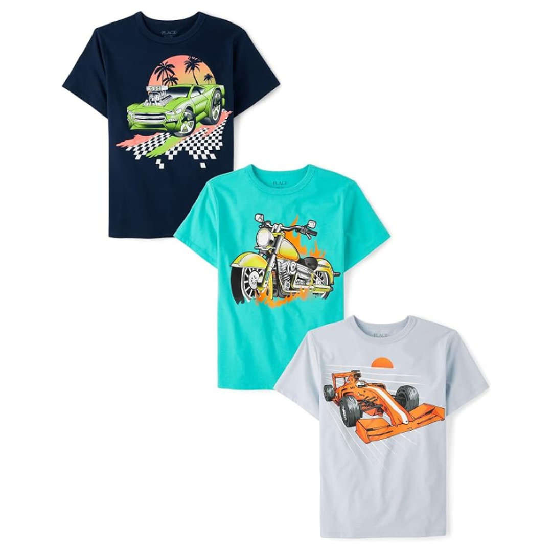 10/12 Set 3 Camisetas CHILDRENS PLACE