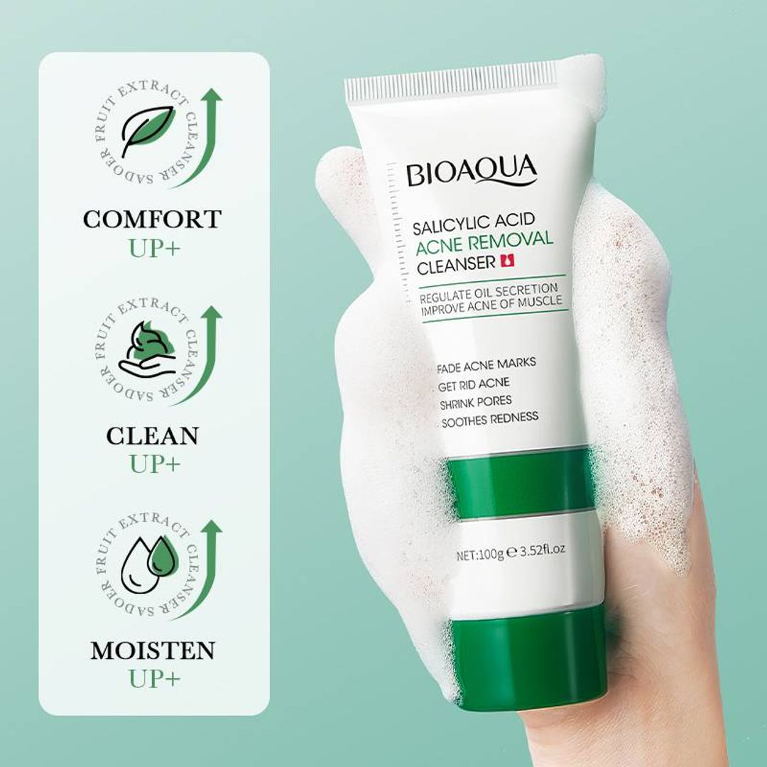 Jabon Facial de Acido Salicilico Bioaqua