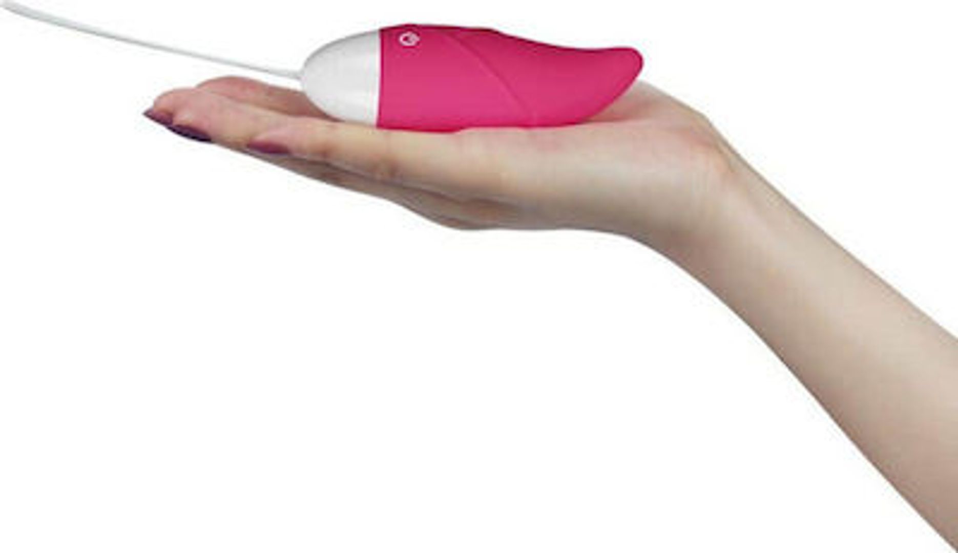 Huevo vibrador curvo IJOY rosado
