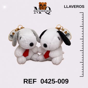 LLAVEROS DE SNOOPY CON CORBATA - imagen 1