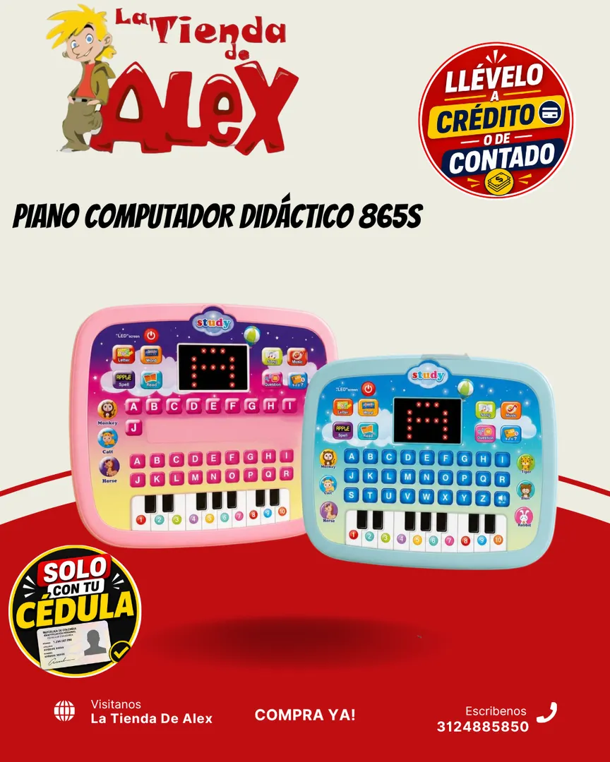 PIANO COMPUTADOR DIDÁCTICO 865S
