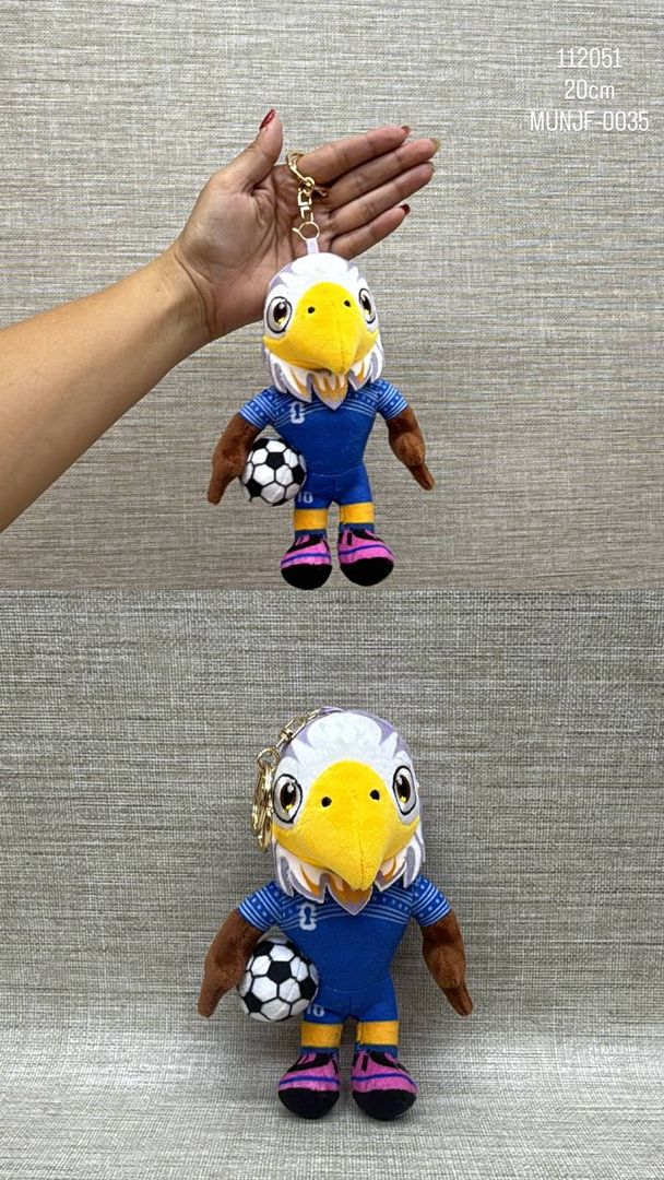 LLAVERO MASCOTA MUNDIAL 20CM 