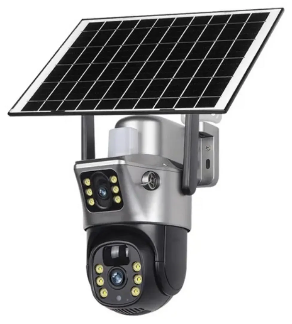 CAMARA SOLAR WIFI DOBLE LENTE TP-15